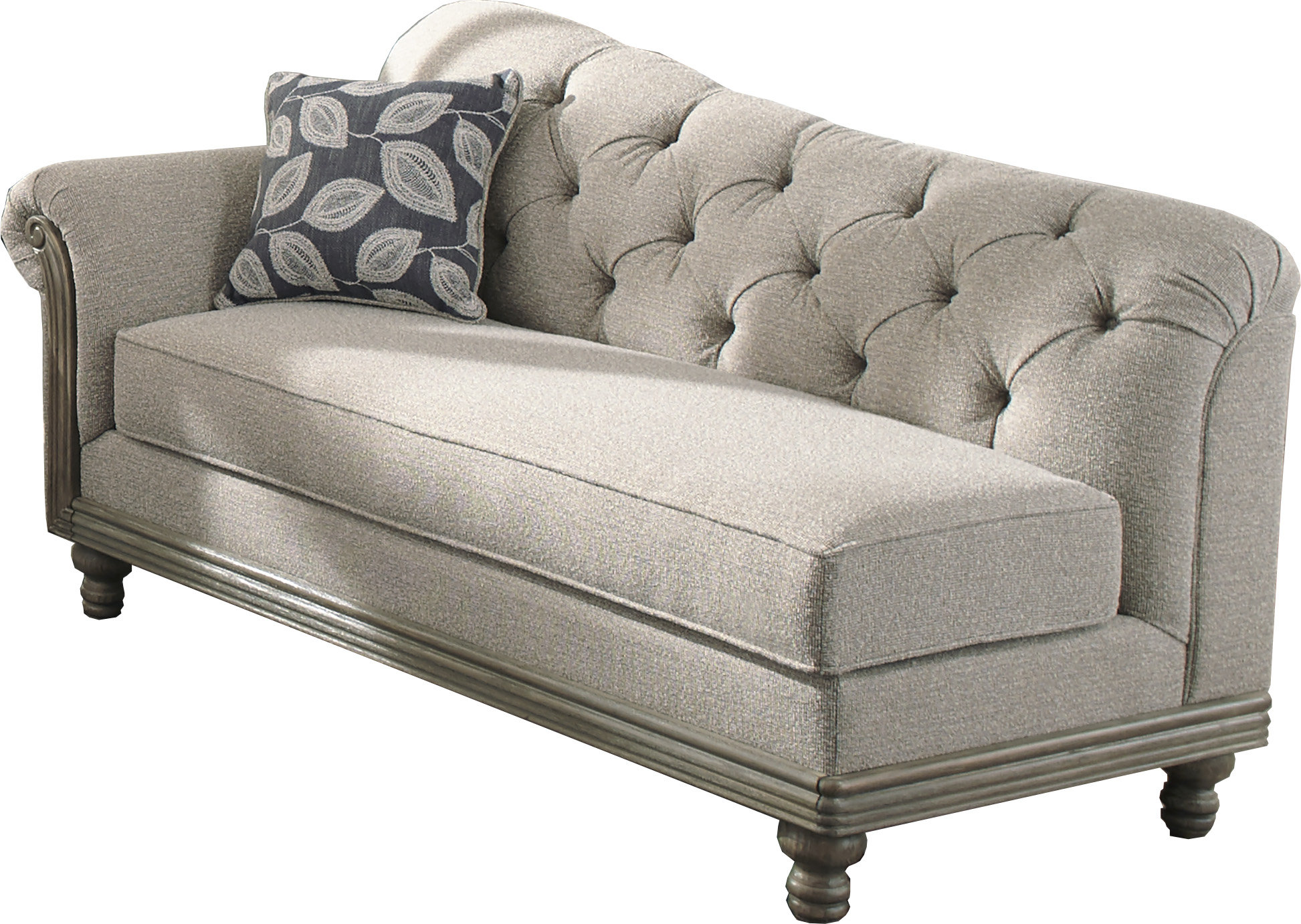 Leona Tufted Chaise Lounge