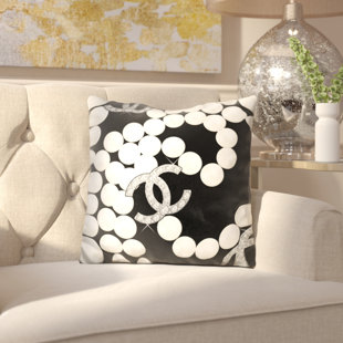 Coco Chanel Decor Wayfair Marylyn Coco Throw Pillow