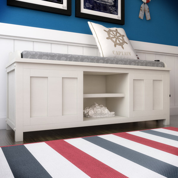 Gainsborough Wood Storage Bench & Reviews | Birch Lane