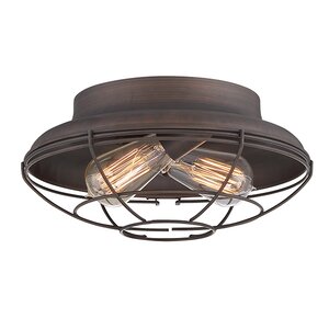 Bruges 2-Light Flush Mount