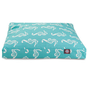 Sea Horse Rectangle Pet Bed