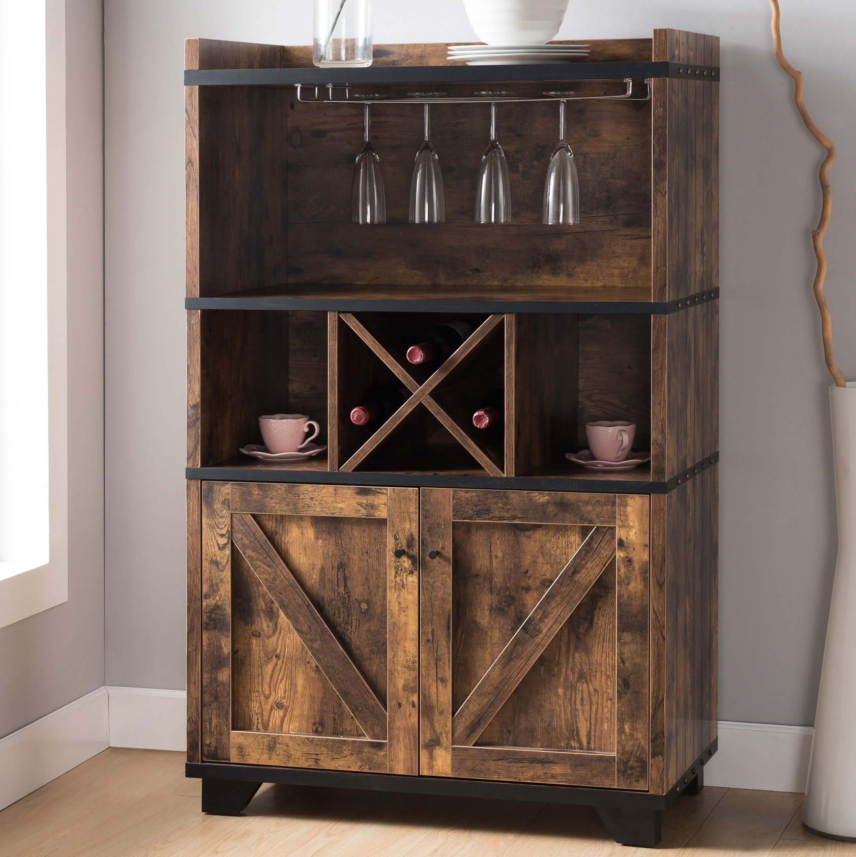 Union Rustic Pensford Server Reviews Wayfair