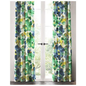Baltrip Floral Single Curtain Panel