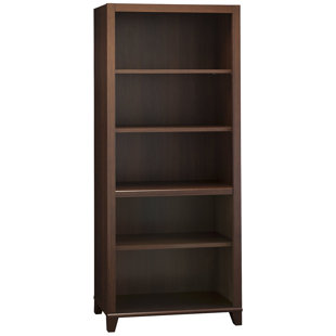 Oak Bookcases With Gl Doors Wayfair Quickview