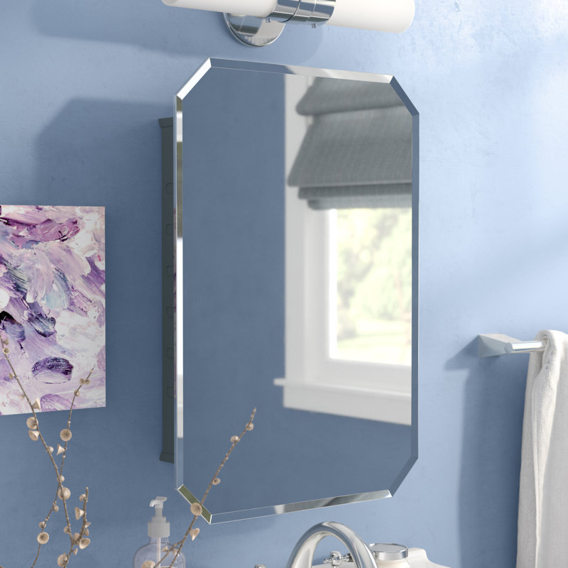 Westling 16.5" x 23.5" Recessed Frameless Medicine Cabinet ...