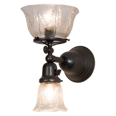 Meyda Tiffany 2 Light Revival Summer Wheat Gas And Electric Wall 2 Light Revival Summer Wheat Gas And Electric Wall Sconce