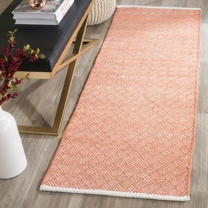 Redbrook Orange Area Rug