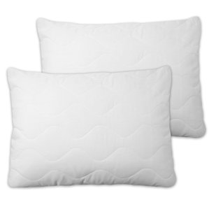Extra Plush Quilted Pillow Protector with Zipper (Set of 2) by Sweet Home Collection
