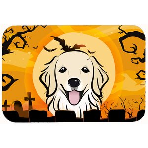 Halloween Retriever Kitchen/Bath Mat