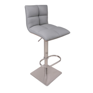 Adjustable Height Swivel Bar Stool by AC Pacific