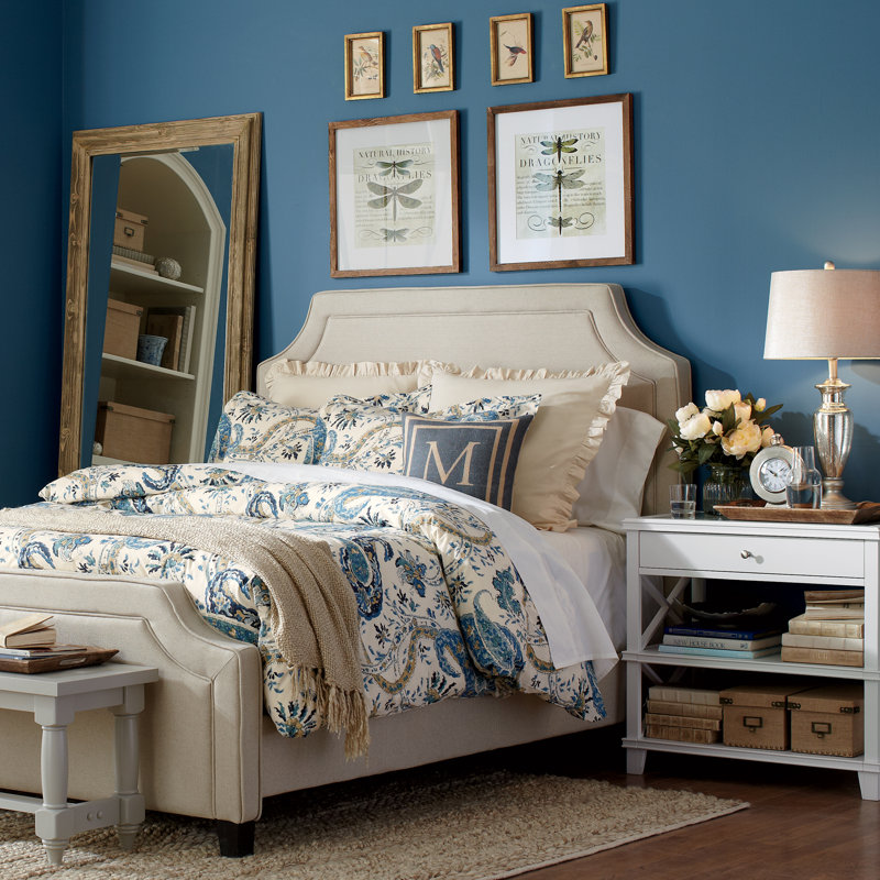 Parker Upholstered Bed & Reviews Birch Lane