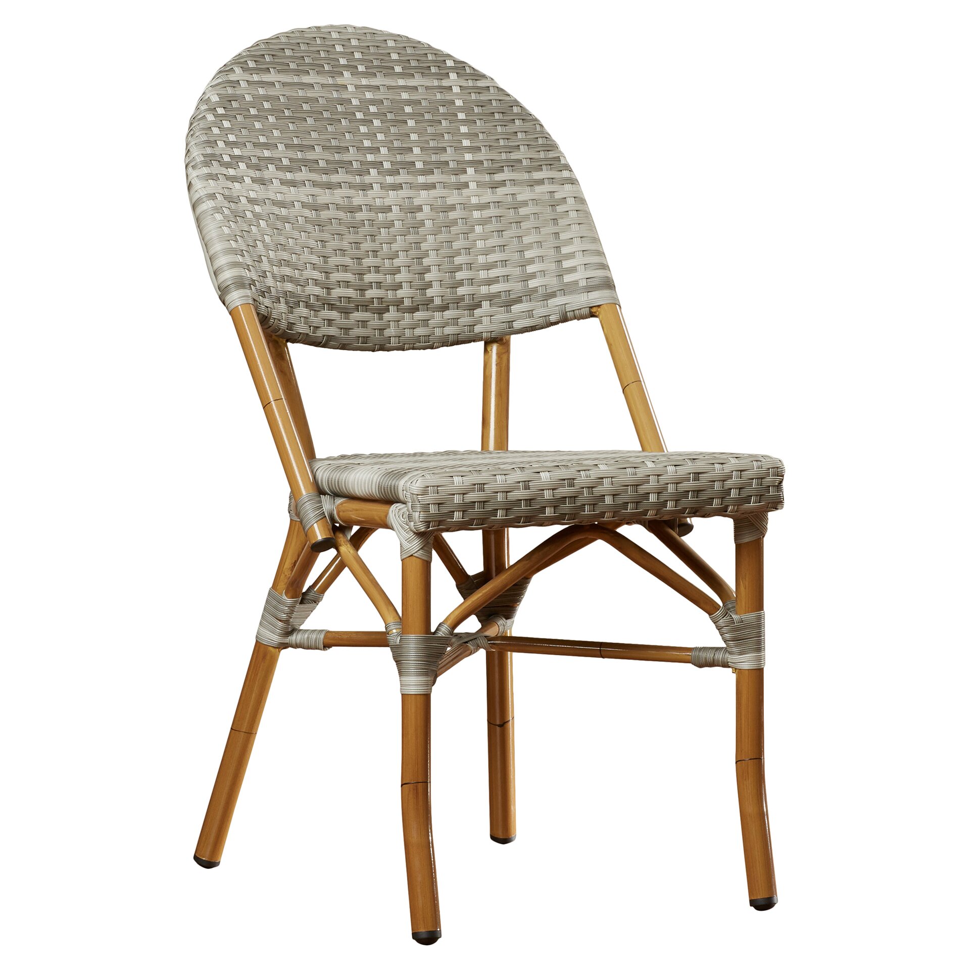 Beachcrest Home Lakeshore Stacking Side Chair & Reviews | Wayfair