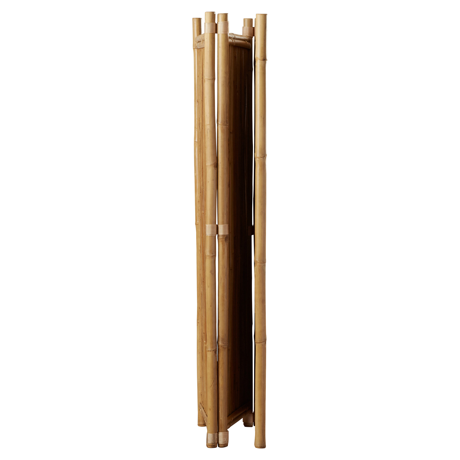 Bay Isle Home Porter 63" x 60" 3 Panel Bamboo Room Divider & Reviews