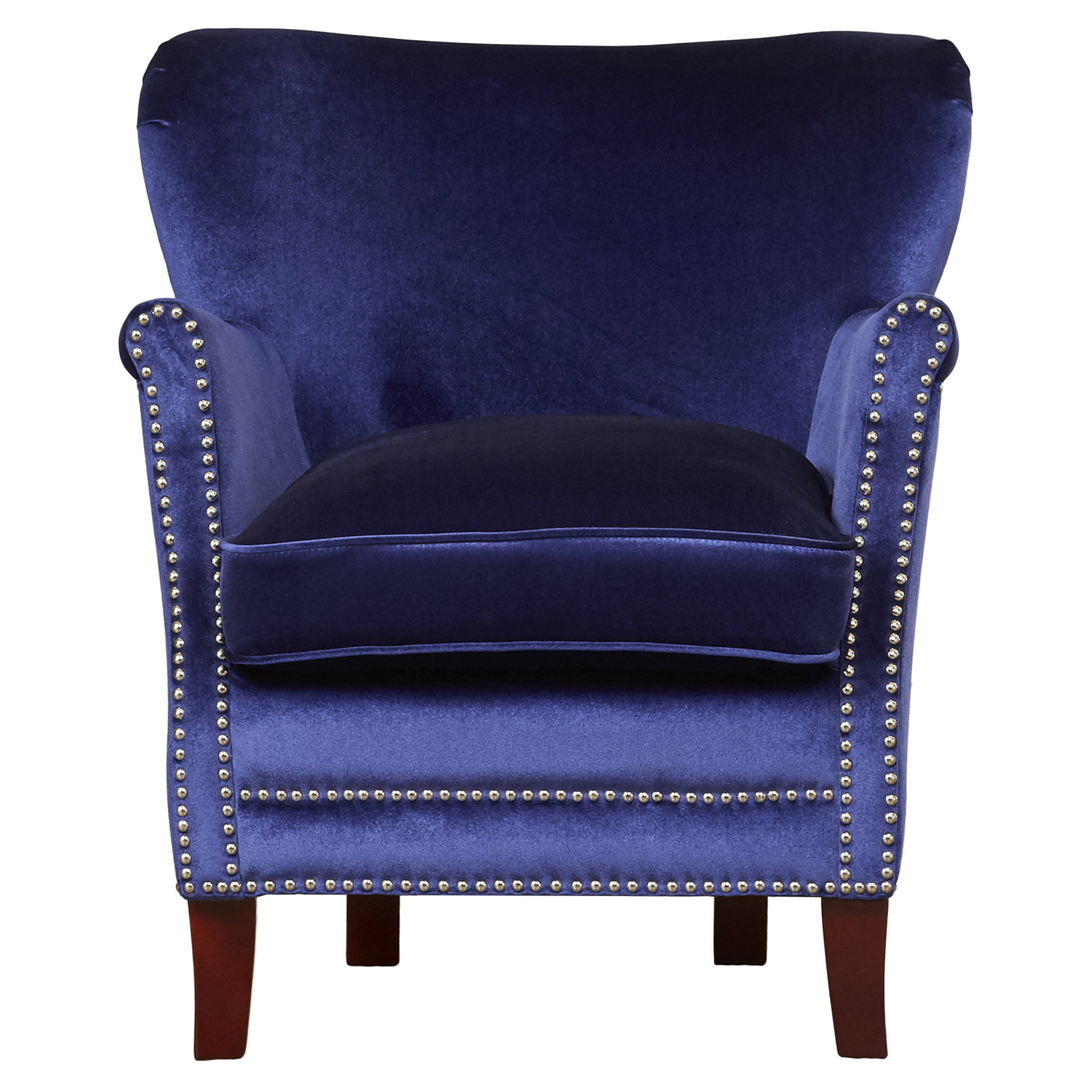 Naomi Velvet Arm Chair & Reviews Joss & Main
