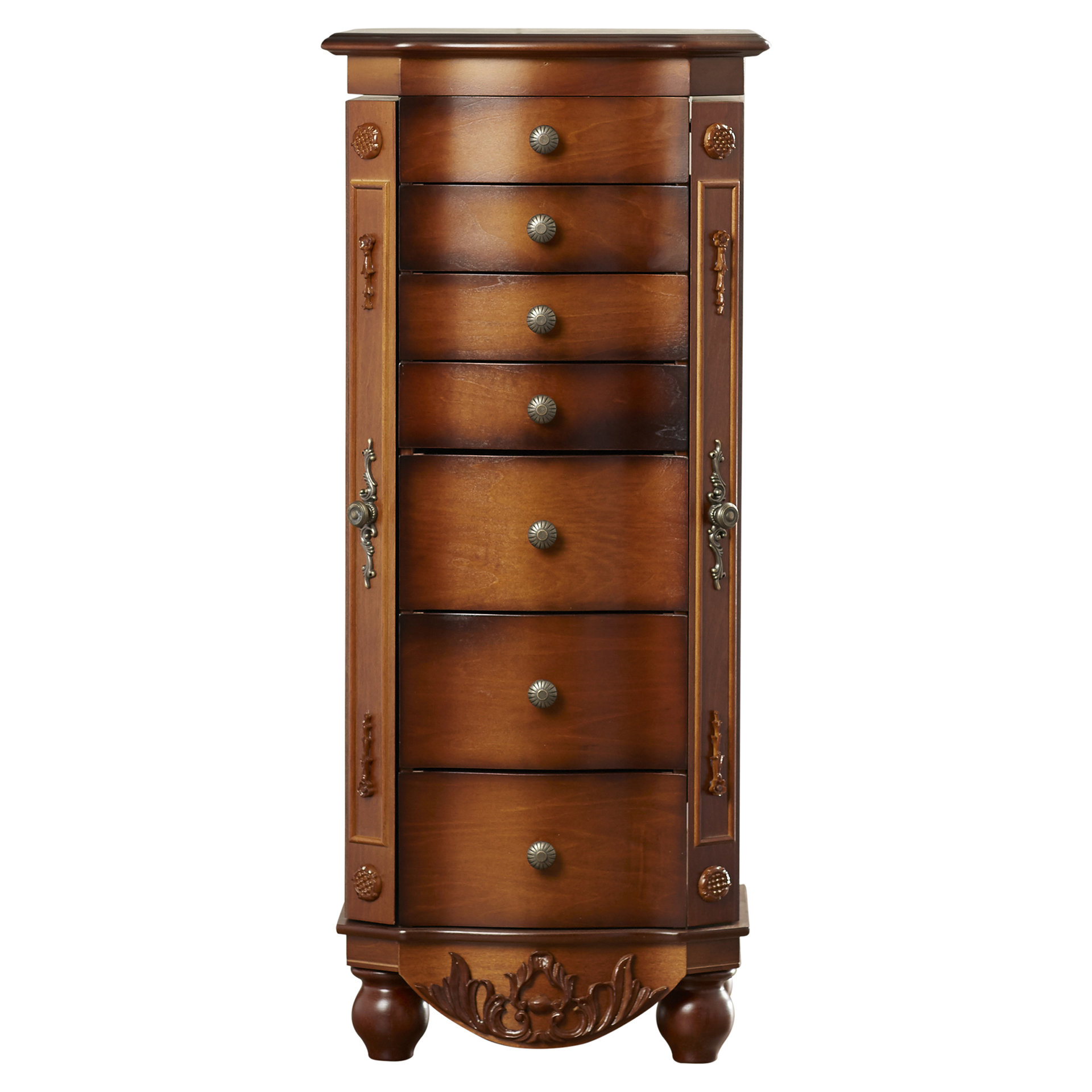 Astoria Grand Coolidge Miriam Jewelry Armoire with Mirror & Reviews