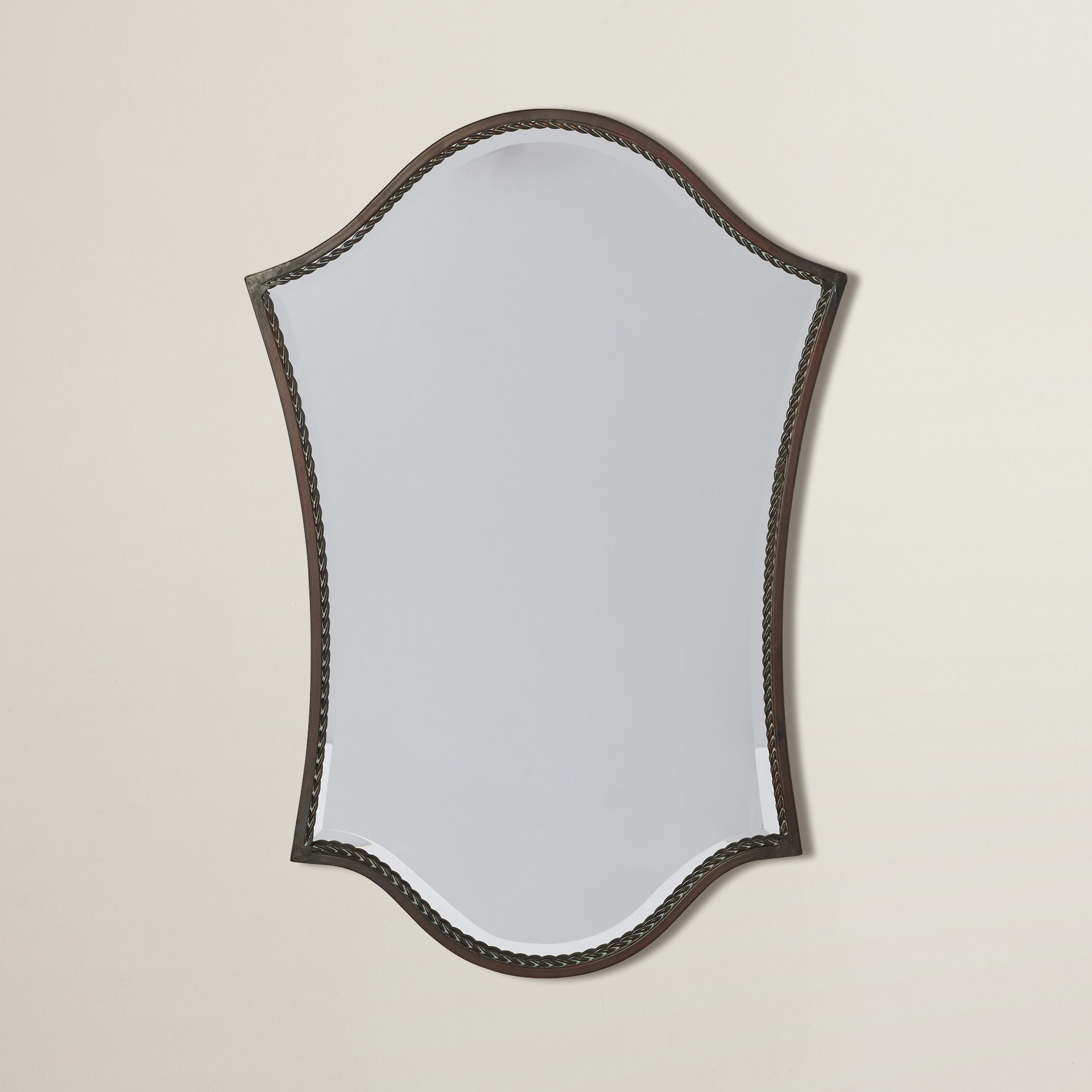 Astoria Grand Distressed Bronze Vanity Mirror & Reviews Wayfair