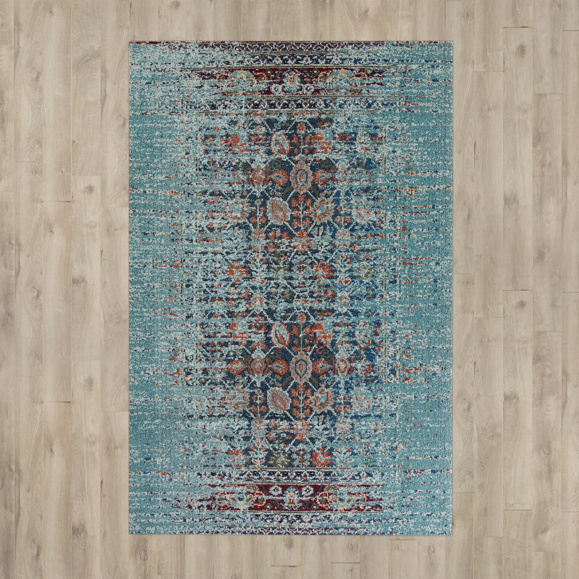 Artemis Blue Area Rug & Reviews