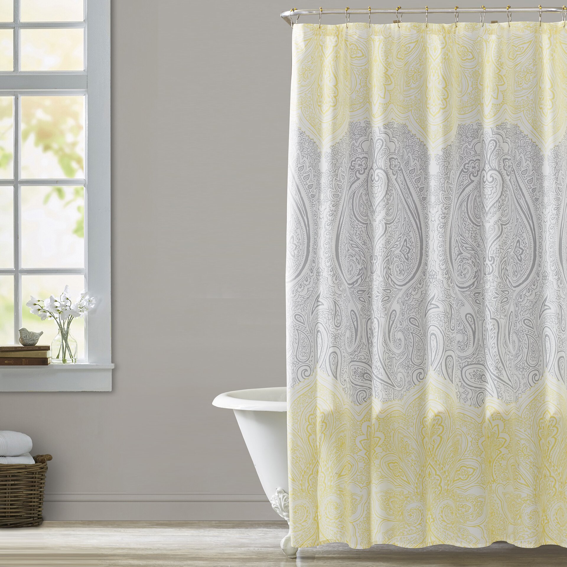 Bungalow Rose Laurence 14 Piece Shower Curtain Set & Reviews | Wayfair