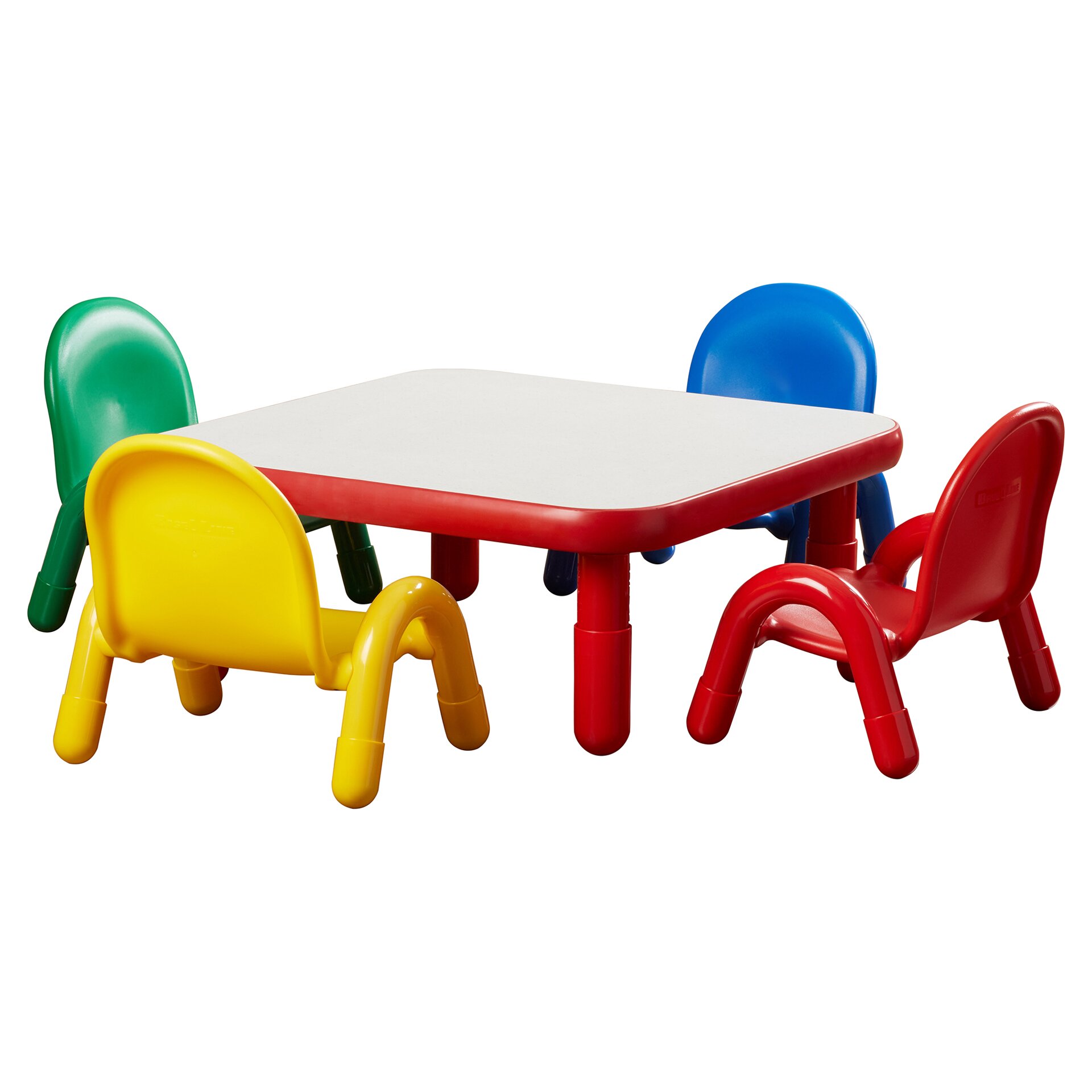 Angeles BaseLine Toddler Table and Chair Set & Reviews | Wayfair