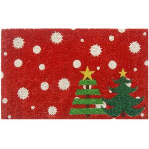 Sweet Home Christmas Trees Doormat