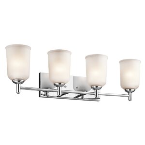 Hopedale Wall Mount 4-Light Vanity Light