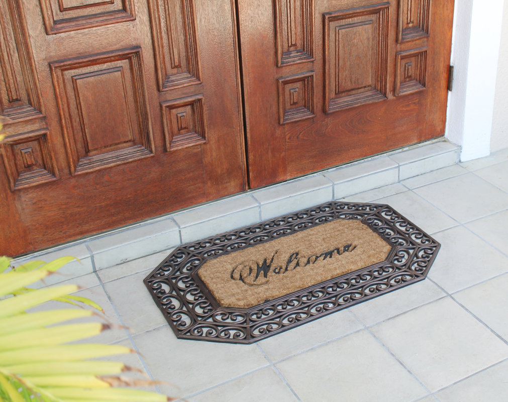 A1 Home Collections LLC Hexagon Doormat & Reviews Wayfair