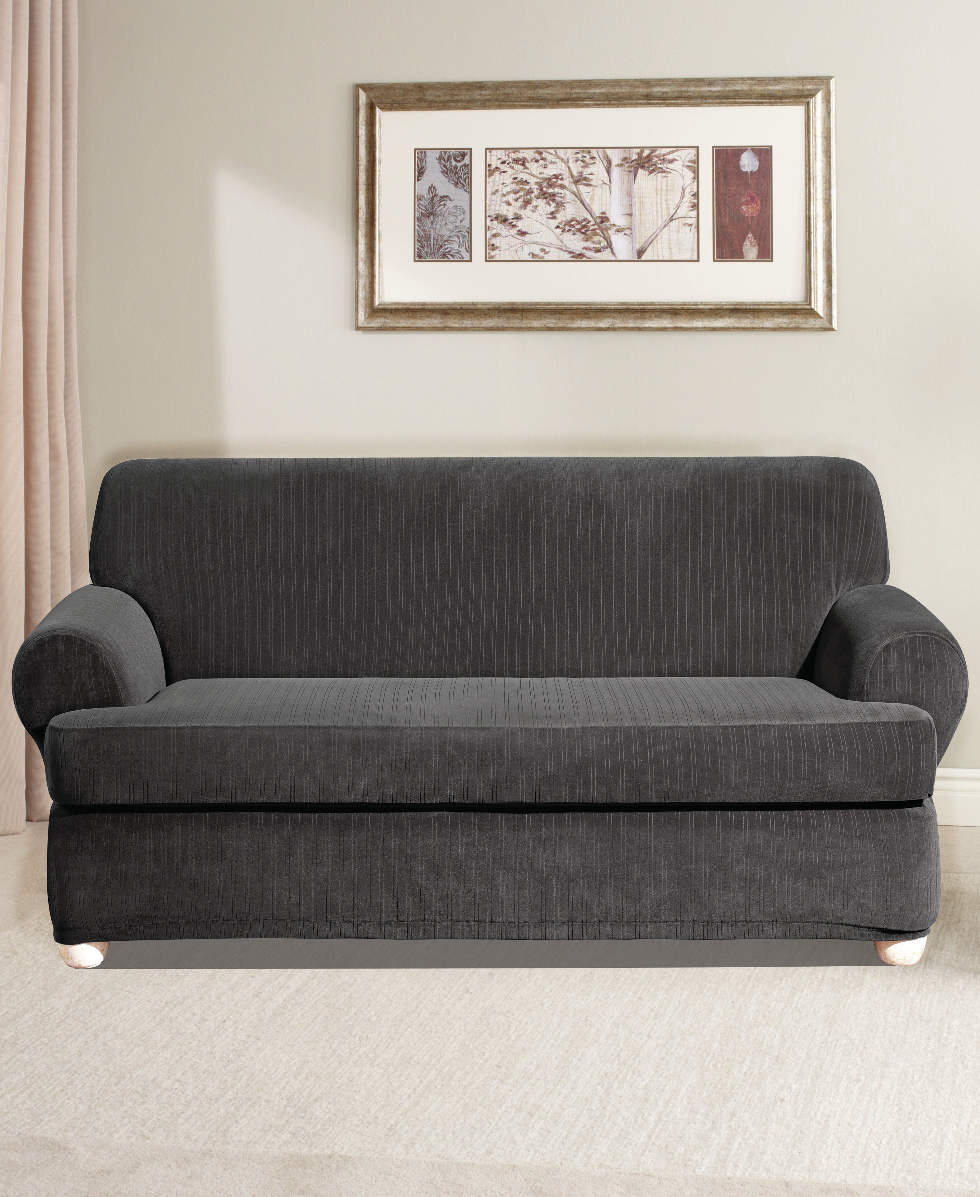 3 cushion sofa slipcovers grey