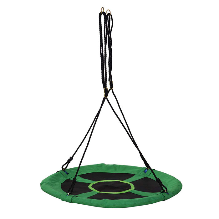 Homcom Round Outdoor Flying Saucer Disc Tree Swing