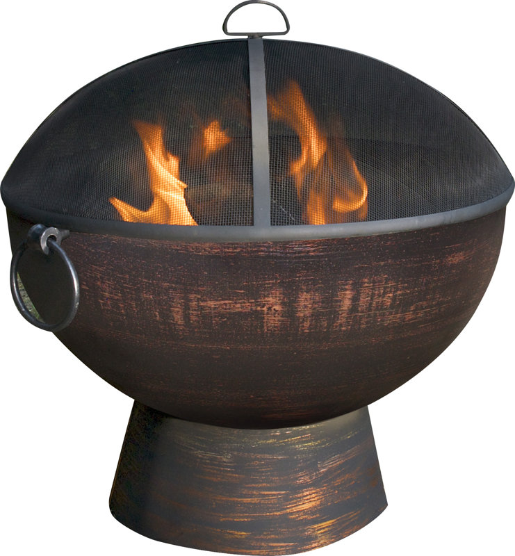 Steel Charcoal Fire Pit & Reviews Joss & Main