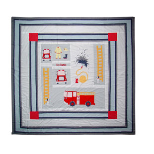 Fire Truck Toddler Bedding Wayfair Fire Truck Quilt