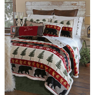 Christmas Bedding You Ll Love Wayfair Henrietta 5 Piece Comforter Set