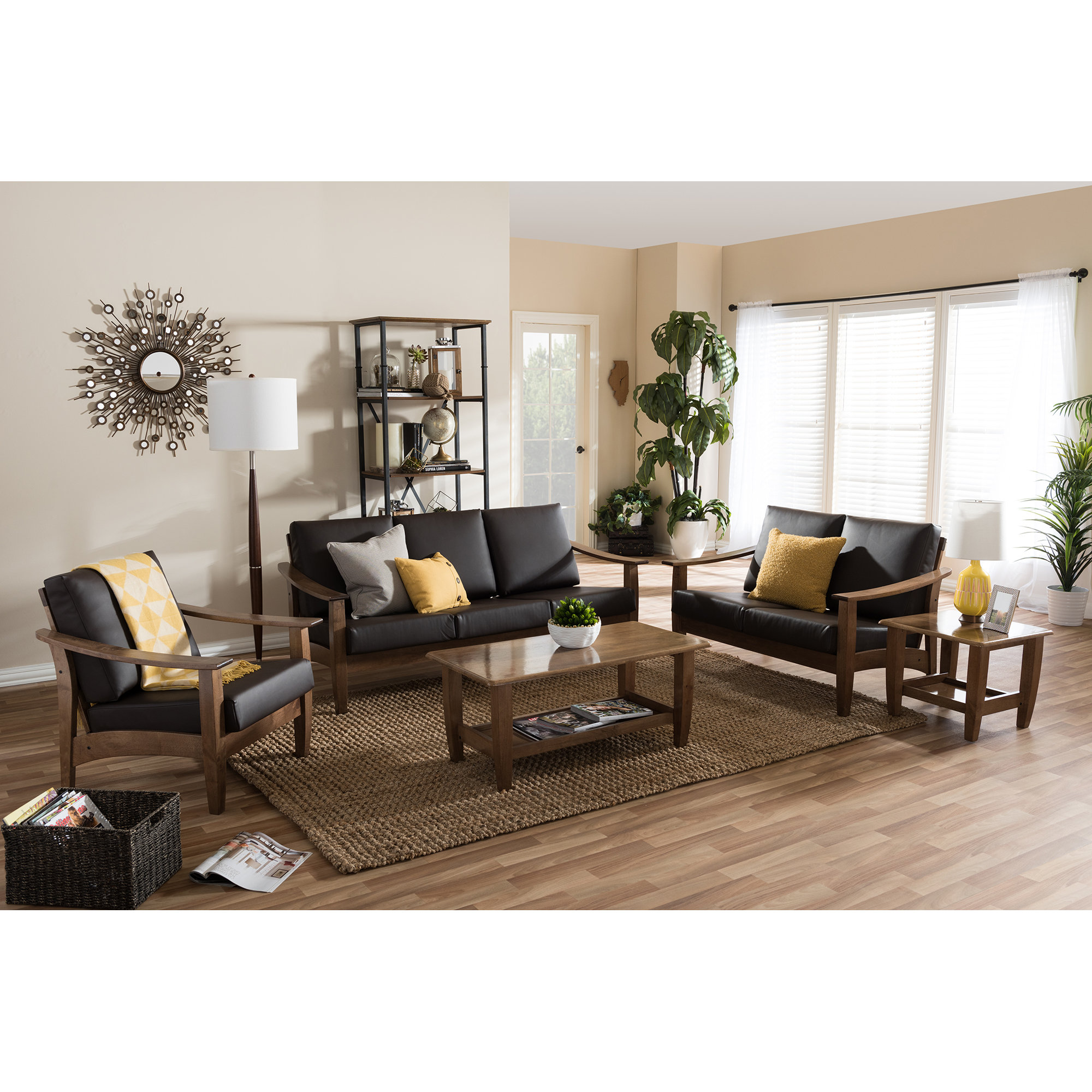 Laude Run Ahart 5 Piece Living Room Set Wayfair