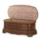 Michael Amini Cortina Wood Storage Bench & Reviews | Wayfair