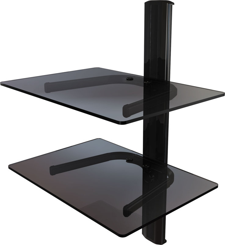Crimson AV Dual Shelf Wall Mount System with Cable Management & Reviews