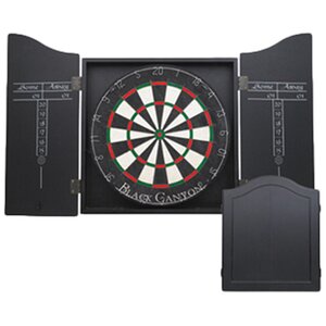 Dart Board Cabinet in Black