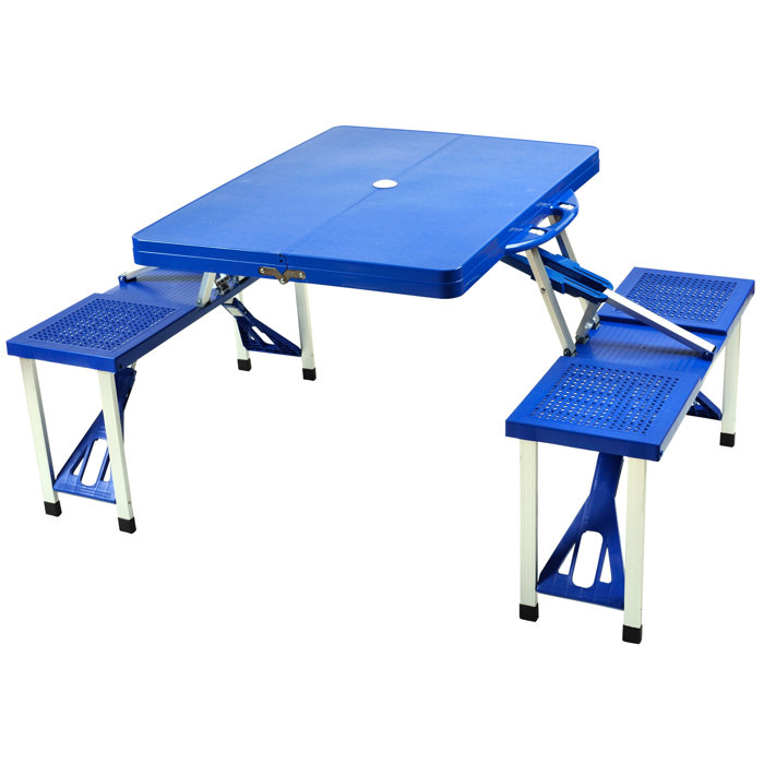 Picnic At Ascot Foldable Table Reviews Wayfair Ca Foldable Picnic Table