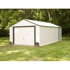 Murryhill 12 ft. W x 24 ft. D Metal Garage Shed