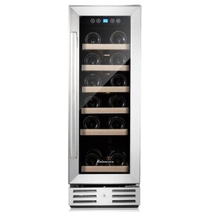 18 Bottle Single Zone Built-In Wine Cooler