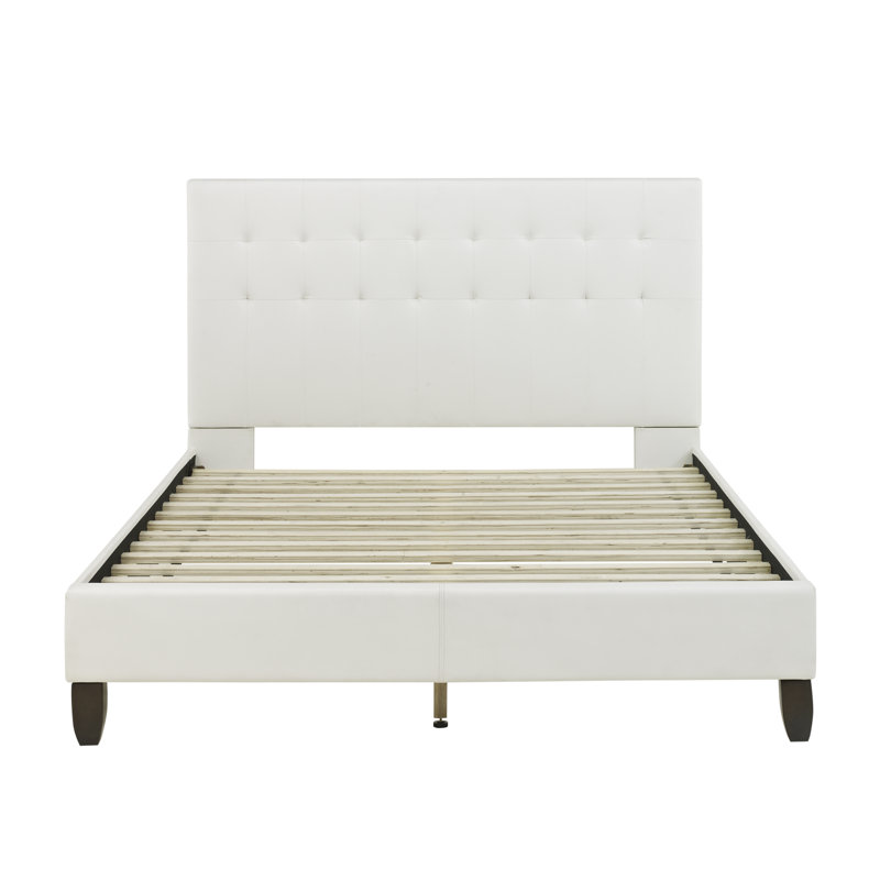 Wrought Studio Cortez Upholstered Platform Bed & Reviews Wayfair