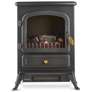 Free-Standing Stove Heater Electric Fireplace by VonHaus