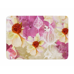 Sweet Florist by Liz Perez Memory Foam Bath Mat