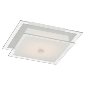 Scarberry 1-Light Semi Flush Mount