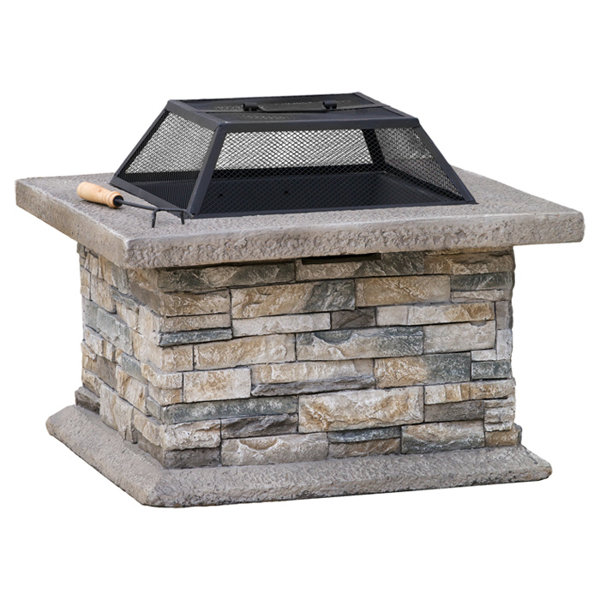 Wood Burning Fire Pit Coffee Table Images