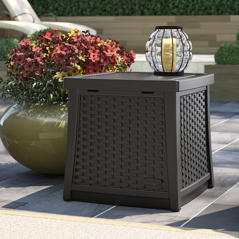 Suncast Cube 13 Gallon Resin Deck Box & Reviews Wayfair