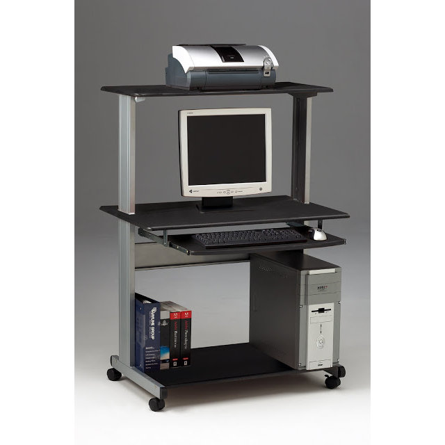 Mayline Mobile Multimedia Workstation Standing Desk & Reviews Wayfair