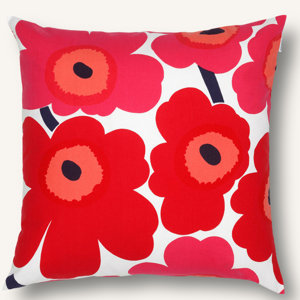 Pieni Unikko Cotton Pillow Cover