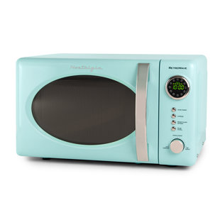 Teal Microwave Wayfair Countertop Microwave