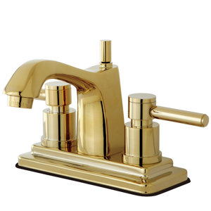 Concord Double Handle Centerset Bathroom Faucet with Pop-Up Drain