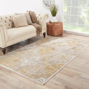 Hand-Tufted Brown Area Rug