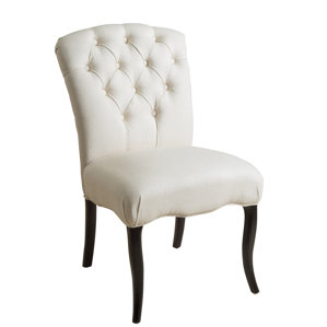Binning Upholstered Parsons Chair (Set..
